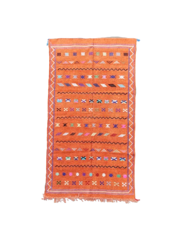 Tapis Marocain Ethnique Orange  130x240 cm 50-70% off 