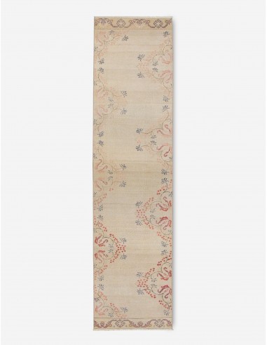 Vintage Turkish Hand-Knotted Wool Runner Rug No. 207, 2'5" x 10'12" Découvrez la collection