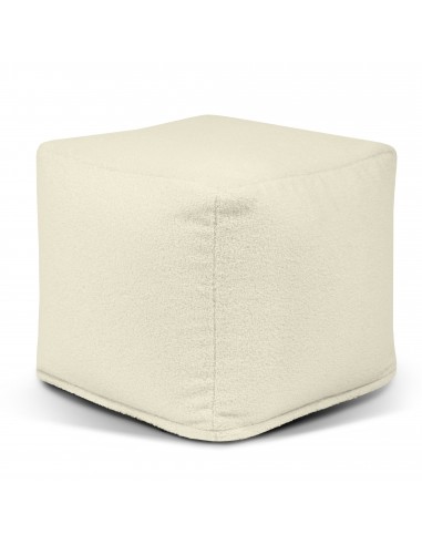 Pouf Cube Bouclette chez Cornerstreet bien 