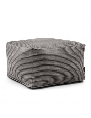 Pouf Carré en Velours Côtelé JUSQU'A -70%! 