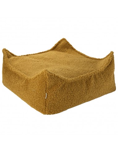 Pouf pour Enfant - Moutarde les ctes